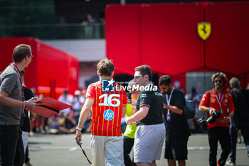 2024-06-28 - 16 Charles Leclerc, (MON) Scuderia Ferrari during the Austrian GP, Spielberg 27-30 June 2024, Formula 1 World championship 2024. - FORMULA 1 QATAR AIRWAYS AUSTRIAN GRAND PRIX 2024 - PRESS CONFERENCE - FORMULA 1 - MOTORS