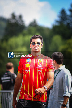 2024-06-28 - 55 Carlos Sainz, (ESP) Scuderia Ferrari during the Austrian GP, Spielberg 27-30 June 2024, Formula 1 World championship 2024. - FORMULA 1 QATAR AIRWAYS AUSTRIAN GRAND PRIX 2024 - PRESS CONFERENCE - FORMULA 1 - MOTORS