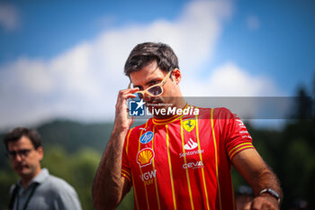 2024-06-28 - 55 Carlos Sainz, (ESP) Scuderia Ferrari during the Austrian GP, Spielberg 27-30 June 2024, Formula 1 World championship 2024. - FORMULA 1 QATAR AIRWAYS AUSTRIAN GRAND PRIX 2024 - PRESS CONFERENCE - FORMULA 1 - MOTORS