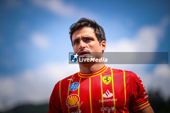 2024-06-28 - 55 Carlos Sainz, (ESP) Scuderia Ferrari during the Austrian GP, Spielberg 27-30 June 2024, Formula 1 World championship 2024. - FORMULA 1 QATAR AIRWAYS AUSTRIAN GRAND PRIX 2024 - PRESS CONFERENCE - FORMULA 1 - MOTORS