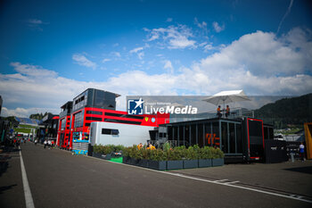 2024-06-28 - General Paddock view during the Austrian GP, Spielberg 27-30 June 2024, Formula 1 World championship 2024. - FORMULA 1 QATAR AIRWAYS AUSTRIAN GRAND PRIX 2024 - PRESS CONFERENCE - FORMULA 1 - MOTORS