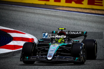 2024-06-28 - 44 Lewis Hamilton, (GRB) AMG Mercedes Ineos during the Austrian GP, Spielberg 27-30 June 2024, Formula 1 World championship 2024. - FORMULA 1 QATAR AIRWAYS AUSTRIAN GRAND PRIX 2024 - PRESS CONFERENCE - FORMULA 1 - MOTORS