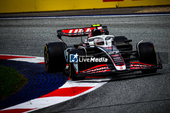 2024-06-28 - 27 Nico Hulkenberg, (GER) Haas F1 Team during the Austrian GP, Spielberg 27-30 June 2024, Formula 1 World championship 2024. - FORMULA 1 QATAR AIRWAYS AUSTRIAN GRAND PRIX 2024 - PRESS CONFERENCE - FORMULA 1 - MOTORS