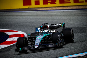 2024-06-28 - 63 George Russell, (GRB) AMG Mercedes Ineos during the Austrian GP, Spielberg 27-30 June 2024, Formula 1 World championship 2024. - FORMULA 1 QATAR AIRWAYS AUSTRIAN GRAND PRIX 2024 - PRESS CONFERENCE - FORMULA 1 - MOTORS