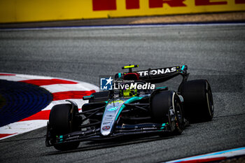 2024-06-28 - 44 Lewis Hamilton, (GRB) AMG Mercedes Ineos during the Austrian GP, Spielberg 27-30 June 2024, Formula 1 World championship 2024. - FORMULA 1 QATAR AIRWAYS AUSTRIAN GRAND PRIX 2024 - PRESS CONFERENCE - FORMULA 1 - MOTORS