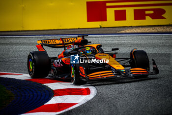 2024-06-28 - 81 Oscar Piastri, (AUS) McLaren Mercedes during the Austrian GP, Spielberg 27-30 June 2024, Formula 1 World championship 2024. - FORMULA 1 QATAR AIRWAYS AUSTRIAN GRAND PRIX 2024 - PRESS CONFERENCE - FORMULA 1 - MOTORS