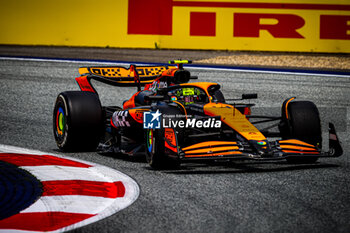 2024-06-28 - 04 Lando Norris, (GRB) McLaren Mercedes during the Austrian GP, Spielberg 27-30 June 2024, Formula 1 World championship 2024. - FORMULA 1 QATAR AIRWAYS AUSTRIAN GRAND PRIX 2024 - PRESS CONFERENCE - FORMULA 1 - MOTORS