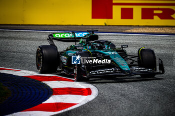 2024-06-28 - 18 Lance Stroll, (CND) Aramco Aston Martin Mercedes during the Austrian GP, Spielberg 27-30 June 2024, Formula 1 World championship 2024. - FORMULA 1 QATAR AIRWAYS AUSTRIAN GRAND PRIX 2024 - PRESS CONFERENCE - FORMULA 1 - MOTORS