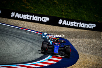 2024-06-28 - 02 Logan Sargeant, (USA) Williams Mercedes during the Austrian GP, Spielberg 27-30 June 2024, Formula 1 World championship 2024. - FORMULA 1 QATAR AIRWAYS AUSTRIAN GRAND PRIX 2024 - PRESS CONFERENCE - FORMULA 1 - MOTORS