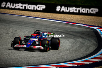 2024-06-28 - 03 Daniel Ricciardo, (AUS) Visa Cash App, Racing Bulls, Honda during the Austrian GP, Spielberg 27-30 June 2024, Formula 1 World championship 2024. - FORMULA 1 QATAR AIRWAYS AUSTRIAN GRAND PRIX 2024 - PRESS CONFERENCE - FORMULA 1 - MOTORS