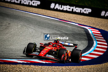 2024-06-28 - 55 Carlos Sainz, (ESP) Scuderia Ferrari during the Austrian GP, Spielberg 27-30 June 2024, Formula 1 World championship 2024. - FORMULA 1 QATAR AIRWAYS AUSTRIAN GRAND PRIX 2024 - PRESS CONFERENCE - FORMULA 1 - MOTORS