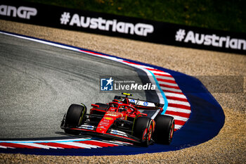 2024-06-28 - 55 Carlos Sainz, (ESP) Scuderia Ferrari during the Austrian GP, Spielberg 27-30 June 2024, Formula 1 World championship 2024. - FORMULA 1 QATAR AIRWAYS AUSTRIAN GRAND PRIX 2024 - PRESS CONFERENCE - FORMULA 1 - MOTORS