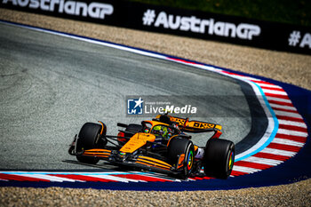 2024-06-28 - 04 Lando Norris, (GRB) McLaren Mercedes during the Austrian GP, Spielberg 27-30 June 2024, Formula 1 World championship 2024. - FORMULA 1 QATAR AIRWAYS AUSTRIAN GRAND PRIX 2024 - PRESS CONFERENCE - FORMULA 1 - MOTORS