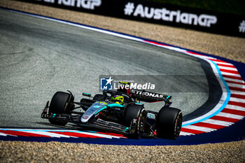 2024-06-28 - 44 Lewis Hamilton, (GRB) AMG Mercedes Ineos during the Austrian GP, Spielberg 27-30 June 2024, Formula 1 World championship 2024. - FORMULA 1 QATAR AIRWAYS AUSTRIAN GRAND PRIX 2024 - PRESS CONFERENCE - FORMULA 1 - MOTORS