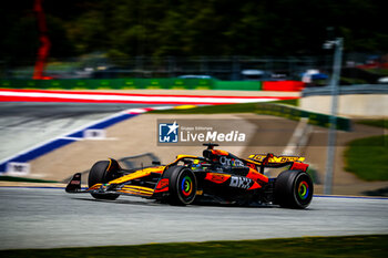 2024-06-28 - 81 Oscar Piastri, (AUS) McLaren Mercedes during the Austrian GP, Spielberg 27-30 June 2024, Formula 1 World championship 2024. - FORMULA 1 QATAR AIRWAYS AUSTRIAN GRAND PRIX 2024 - PRESS CONFERENCE - FORMULA 1 - MOTORS