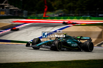 2024-06-28 - 14 Fernando Alonso, (ESP) Aramco Aston Martin Mercedes during the Austrian GP, Spielberg 27-30 June 2024, Formula 1 World championship 2024. - FORMULA 1 QATAR AIRWAYS AUSTRIAN GRAND PRIX 2024 - PRESS CONFERENCE - FORMULA 1 - MOTORS