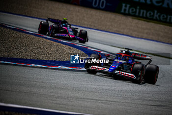 2024-06-28 - 03 Daniel Ricciardo, (AUS) Visa Cash App, Racing Bulls, Honda during the Austrian GP, Spielberg 27-30 June 2024, Formula 1 World championship 2024. - FORMULA 1 QATAR AIRWAYS AUSTRIAN GRAND PRIX 2024 - PRESS CONFERENCE - FORMULA 1 - MOTORS