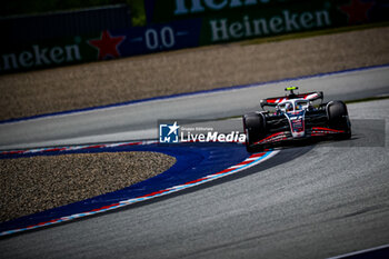 2024-06-28 - 27 Nico Hulkenberg, (GER) Haas F1 Team during the Austrian GP, Spielberg 27-30 June 2024, Formula 1 World championship 2024. - FORMULA 1 QATAR AIRWAYS AUSTRIAN GRAND PRIX 2024 - PRESS CONFERENCE - FORMULA 1 - MOTORS