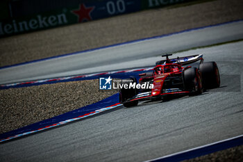 2024-06-28 - 16 Charles Leclerc, (MON) Scuderia Ferrari during the Austrian GP, Spielberg 27-30 June 2024, Formula 1 World championship 2024. - FORMULA 1 QATAR AIRWAYS AUSTRIAN GRAND PRIX 2024 - PRESS CONFERENCE - FORMULA 1 - MOTORS