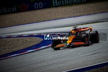 2024-06-28 - 81 Oscar Piastri, (AUS) McLaren Mercedes during the Austrian GP, Spielberg 27-30 June 2024, Formula 1 World championship 2024. - FORMULA 1 QATAR AIRWAYS AUSTRIAN GRAND PRIX 2024 - PRESS CONFERENCE - FORMULA 1 - MOTORS