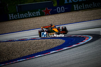 2024-06-28 - 81 Oscar Piastri, (AUS) McLaren Mercedes during the Austrian GP, Spielberg 27-30 June 2024, Formula 1 World championship 2024. - FORMULA 1 QATAR AIRWAYS AUSTRIAN GRAND PRIX 2024 - PRESS CONFERENCE - FORMULA 1 - MOTORS