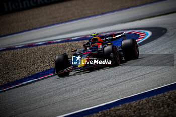 2024-06-28 - 11 Sergio Perez, (MEX) Oracle Red Bull Racing, Honda during the Austrian GP, Spielberg 27-30 June 2024, Formula 1 World championship 2024. - FORMULA 1 QATAR AIRWAYS AUSTRIAN GRAND PRIX 2024 - PRESS CONFERENCE - FORMULA 1 - MOTORS