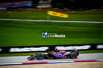 2024-06-28 - 31 Esteban Ocon, (FRA) Alpine F1 Team during the Austrian GP, Spielberg 27-30 June 2024, Formula 1 World championship 2024. - FORMULA 1 QATAR AIRWAYS AUSTRIAN GRAND PRIX 2024 - PRESS CONFERENCE - FORMULA 1 - MOTORS