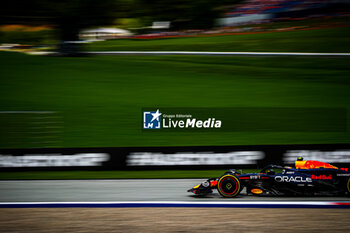 2024-06-28 - 11 Sergio Perez, (MEX) Oracle Red Bull Racing, Honda during the Austrian GP, Spielberg 27-30 June 2024, Formula 1 World championship 2024. - FORMULA 1 QATAR AIRWAYS AUSTRIAN GRAND PRIX 2024 - PRESS CONFERENCE - FORMULA 1 - MOTORS