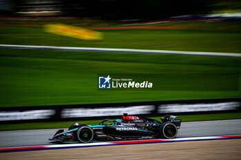 2024-06-28 - 63 George Russell, (GRB) AMG Mercedes Ineos during the Austrian GP, Spielberg 27-30 June 2024, Formula 1 World championship 2024. - FORMULA 1 QATAR AIRWAYS AUSTRIAN GRAND PRIX 2024 - PRESS CONFERENCE - FORMULA 1 - MOTORS