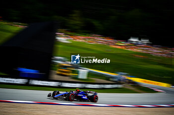 2024-06-28 - 02 Logan Sargeant, (USA) Williams Mercedes during the Austrian GP, Spielberg 27-30 June 2024, Formula 1 World championship 2024. - FORMULA 1 QATAR AIRWAYS AUSTRIAN GRAND PRIX 2024 - PRESS CONFERENCE - FORMULA 1 - MOTORS