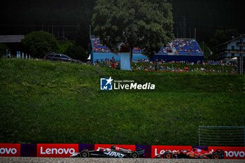 2024-06-28 - 27 Nico Hulkenberg, (GER) Haas F1 Team during the Austrian GP, Spielberg 27-30 June 2024, Formula 1 World championship 2024. - FORMULA 1 QATAR AIRWAYS AUSTRIAN GRAND PRIX 2024 - PRESS CONFERENCE - FORMULA 1 - MOTORS