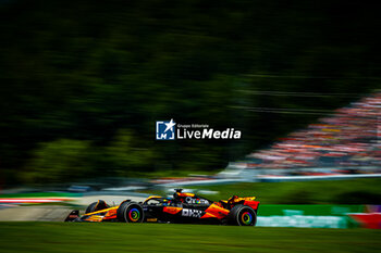 2024-06-28 - 81 Oscar Piastri, (AUS) McLaren Mercedes during the Austrian GP, Spielberg 27-30 June 2024, Formula 1 World championship 2024. - FORMULA 1 QATAR AIRWAYS AUSTRIAN GRAND PRIX 2024 - PRESS CONFERENCE - FORMULA 1 - MOTORS