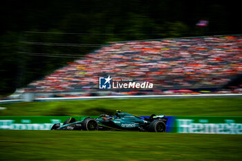 2024-06-28 - 14 Fernando Alonso, (ESP) Aramco Aston Martin Mercedes during the Austrian GP, Spielberg 27-30 June 2024, Formula 1 World championship 2024. - FORMULA 1 QATAR AIRWAYS AUSTRIAN GRAND PRIX 2024 - PRESS CONFERENCE - FORMULA 1 - MOTORS