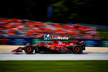 2024-06-28 - 55 Carlos Sainz, (ESP) Scuderia Ferrari during the Austrian GP, Spielberg 27-30 June 2024, Formula 1 World championship 2024. - FORMULA 1 QATAR AIRWAYS AUSTRIAN GRAND PRIX 2024 - PRESS CONFERENCE - FORMULA 1 - MOTORS