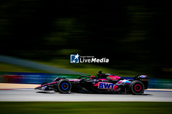 2024-06-28 - 31 Esteban Ocon, (FRA) Alpine F1 Team during the Austrian GP, Spielberg 27-30 June 2024, Formula 1 World championship 2024. - FORMULA 1 QATAR AIRWAYS AUSTRIAN GRAND PRIX 2024 - PRESS CONFERENCE - FORMULA 1 - MOTORS