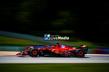 2024-06-28 - 16 Charles Leclerc, (MON) Scuderia Ferrari during the Austrian GP, Spielberg 27-30 June 2024, Formula 1 World championship 2024. - FORMULA 1 QATAR AIRWAYS AUSTRIAN GRAND PRIX 2024 - PRESS CONFERENCE - FORMULA 1 - MOTORS