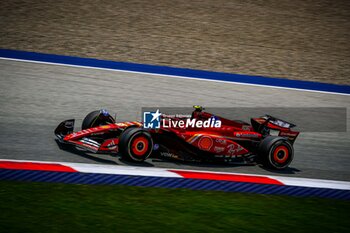 2024-06-28 - 55 Carlos Sainz, (ESP) Scuderia Ferrari during the Austrian GP, Spielberg 27-30 June 2024, Formula 1 World championship 2024. - FORMULA 1 QATAR AIRWAYS AUSTRIAN GRAND PRIX 2024 - PRESS CONFERENCE - FORMULA 1 - MOTORS