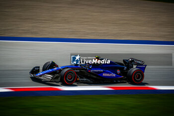 2024-06-28 - 02 Logan Sargeant, (USA) Williams Mercedes during the Austrian GP, Spielberg 27-30 June 2024, Formula 1 World championship 2024. - FORMULA 1 QATAR AIRWAYS AUSTRIAN GRAND PRIX 2024 - PRESS CONFERENCE - FORMULA 1 - MOTORS