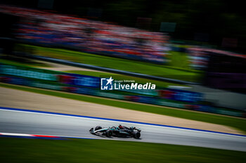 2024-06-28 - 63 George Russell, (GRB) AMG Mercedes Ineos during the Austrian GP, Spielberg 27-30 June 2024, Formula 1 World championship 2024. - FORMULA 1 QATAR AIRWAYS AUSTRIAN GRAND PRIX 2024 - PRESS CONFERENCE - FORMULA 1 - MOTORS