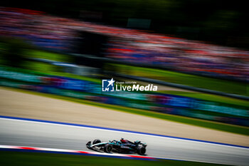 2024-06-28 - 63 George Russell, (GRB) AMG Mercedes Ineos during the Austrian GP, Spielberg 27-30 June 2024, Formula 1 World championship 2024. - FORMULA 1 QATAR AIRWAYS AUSTRIAN GRAND PRIX 2024 - PRESS CONFERENCE - FORMULA 1 - MOTORS