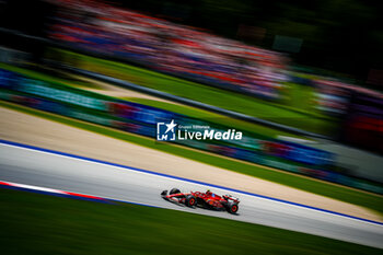 2024-06-28 - 55 Carlos Sainz, (ESP) Scuderia Ferrari during the Austrian GP, Spielberg 27-30 June 2024, Formula 1 World championship 2024. - FORMULA 1 QATAR AIRWAYS AUSTRIAN GRAND PRIX 2024 - PRESS CONFERENCE - FORMULA 1 - MOTORS