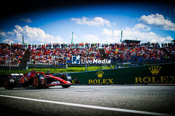 2024-06-28 - 55 Carlos Sainz, (ESP) Scuderia Ferrari during the Austrian GP, Spielberg 27-30 June 2024, Formula 1 World championship 2024. - FORMULA 1 QATAR AIRWAYS AUSTRIAN GRAND PRIX 2024 - PRESS CONFERENCE - FORMULA 1 - MOTORS