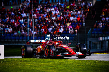 2024-06-28 - 16 Charles Leclerc, (MON) Scuderia Ferrari during the Austrian GP, Spielberg 27-30 June 2024, Formula 1 World championship 2024. - FORMULA 1 QATAR AIRWAYS AUSTRIAN GRAND PRIX 2024 - PRESS CONFERENCE - FORMULA 1 - MOTORS