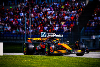 2024-06-28 - 81 Oscar Piastri, (AUS) McLaren Mercedes during the Austrian GP, Spielberg 27-30 June 2024, Formula 1 World championship 2024. - FORMULA 1 QATAR AIRWAYS AUSTRIAN GRAND PRIX 2024 - PRESS CONFERENCE - FORMULA 1 - MOTORS