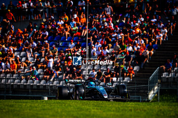 2024-06-28 - 63 George Russell, (GRB) AMG Mercedes Ineos during the Austrian GP, Spielberg 27-30 June 2024, Formula 1 World championship 2024. - FORMULA 1 QATAR AIRWAYS AUSTRIAN GRAND PRIX 2024 - PRESS CONFERENCE - FORMULA 1 - MOTORS