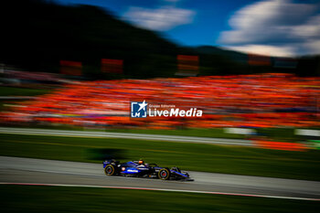 2024-06-28 - 02 Logan Sargeant, (USA) Williams Mercedes during the Austrian GP, Spielberg 27-30 June 2024, Formula 1 World championship 2024. - FORMULA 1 QATAR AIRWAYS AUSTRIAN GRAND PRIX 2024 - PRESS CONFERENCE - FORMULA 1 - MOTORS