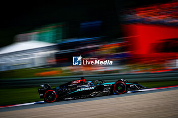 2024-06-28 - 63 George Russell, (GRB) AMG Mercedes Ineos during the Austrian GP, Spielberg 27-30 June 2024, Formula 1 World championship 2024. - FORMULA 1 QATAR AIRWAYS AUSTRIAN GRAND PRIX 2024 - PRESS CONFERENCE - FORMULA 1 - MOTORS