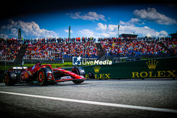 2024-06-28 - 16 Charles Leclerc, (MON) Scuderia Ferrari during the Austrian GP, Spielberg 27-30 June 2024, Formula 1 World championship 2024. - FORMULA 1 QATAR AIRWAYS AUSTRIAN GRAND PRIX 2024 - SPRINT QUALIFYING - FORMULA 1 - MOTORS