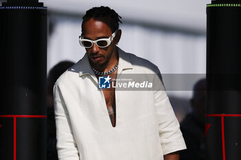 2024-06-22 - HAMILTON Lewis (gbr), Mercedes AMG F1 Team W15, portrait during the Formula 1 Aramco Gran Premio de Espana 2024, 10th round of the 2024 Formula One World Championship from June 21 to 23, 2024 on the Circuit de Barcelona-Catalunya, in Montmeló, Spain - F1 - SPANISH GRAND PRIX 2024 - FORMULA 1 - MOTORS