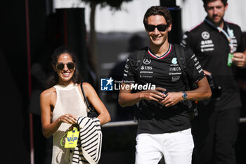 2024-06-22 - RUSSELL George (gbr), Mercedes AMG F1 Team W15, portrait during the Formula 1 Aramco Gran Premio de Espana 2024, 10th round of the 2024 Formula One World Championship from June 21 to 23, 2024 on the Circuit de Barcelona-Catalunya, in Montmeló, Spain - F1 - SPANISH GRAND PRIX 2024 - FORMULA 1 - MOTORS